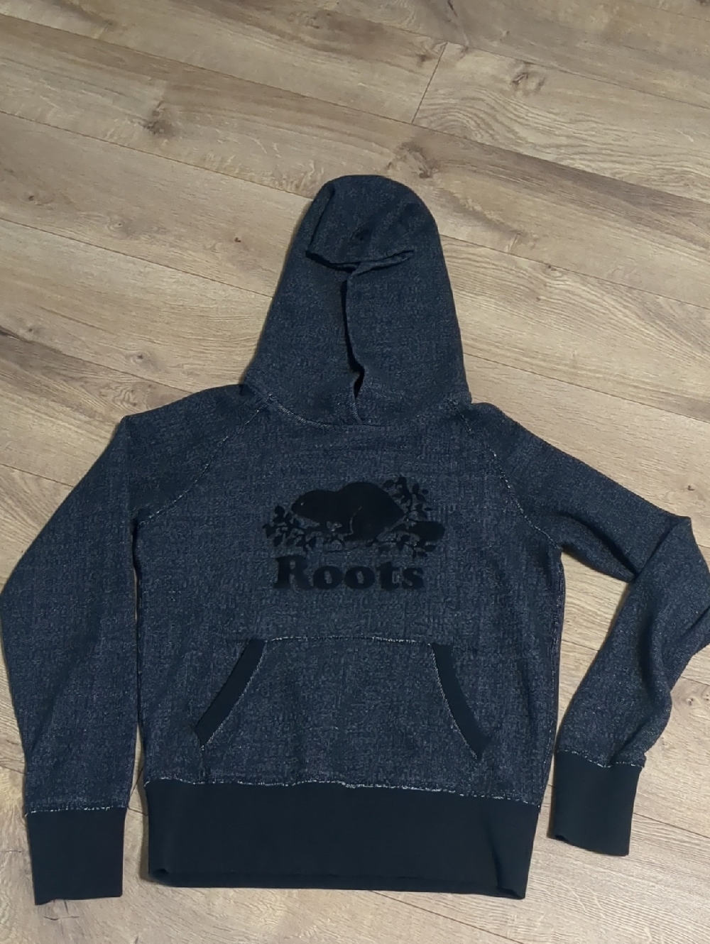 Roots Kanga Women's Grey Hoodie Size Small - Picture 5 of 9